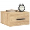 Stenska nočna omarica sonoma hrast 35x35x20 cm