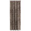Zavesa z zavesami 2 pcs Kapučino 260 x 140 cm Žamet
