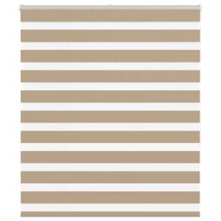 Zebra senčilo peščeno rjava 130x150 cm tkanina širina 125