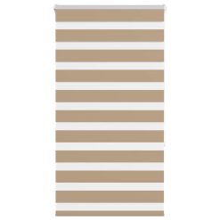 Zebra senčilo peščeno rjava 75x150 cm tkanina širina 70