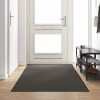 Doormat Drugo Antracitna in črna 120 x 300 cm Poliamid in PVC