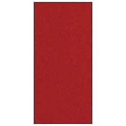 Doormat Drugo Rdeča in črna 120 x 250 cm Poliamid in PVC