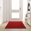 Doormat Drugo Rdeča in črna 120 x 250 cm Poliamid in PVC