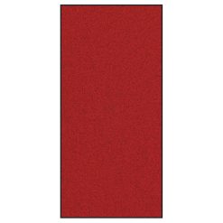 Doormat Drugo Rdeča in črna 120 x 250 cm Polipropilen in vinil