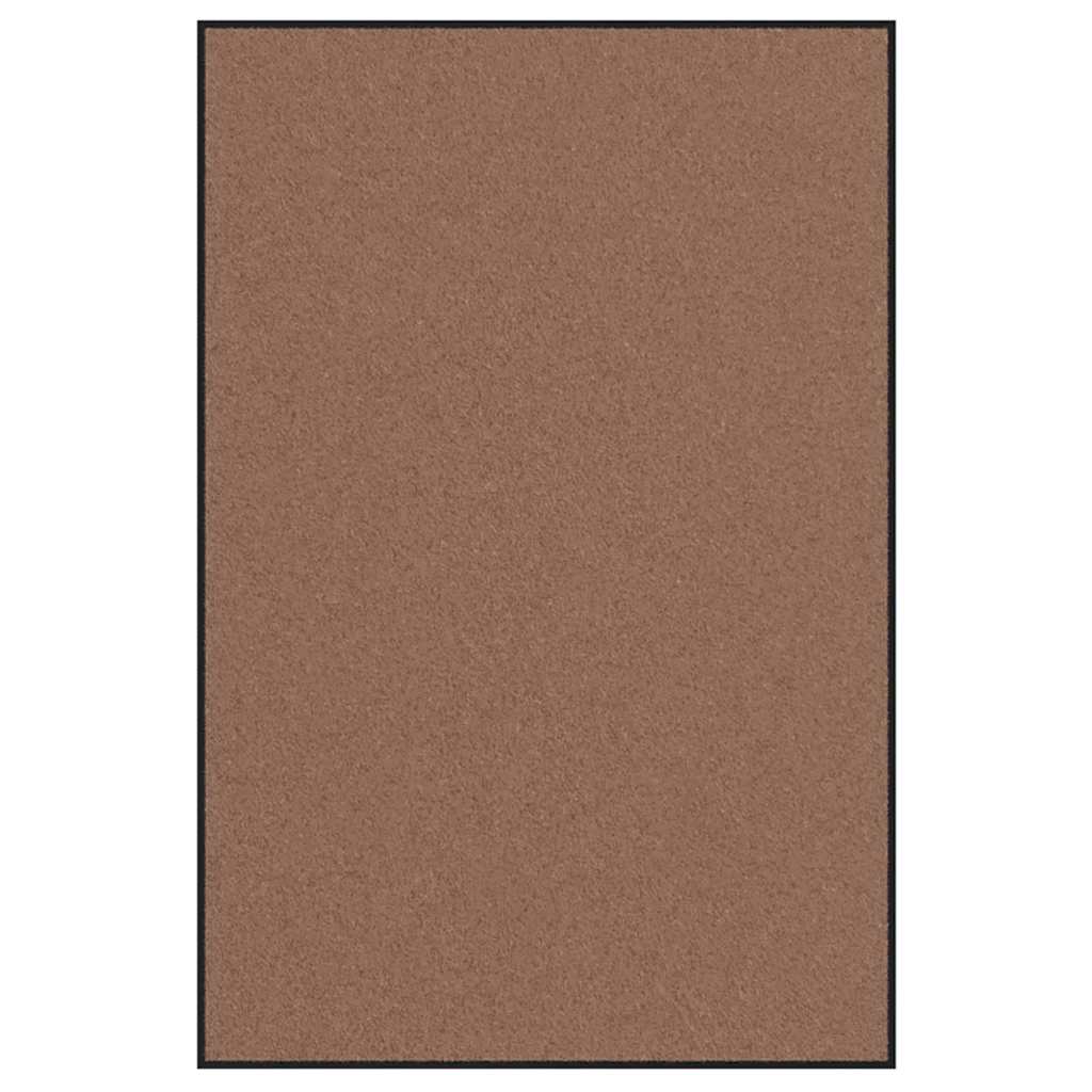 Doormat Drugo Rjava in črna 120 x 180 cm Polipropilen in vinil