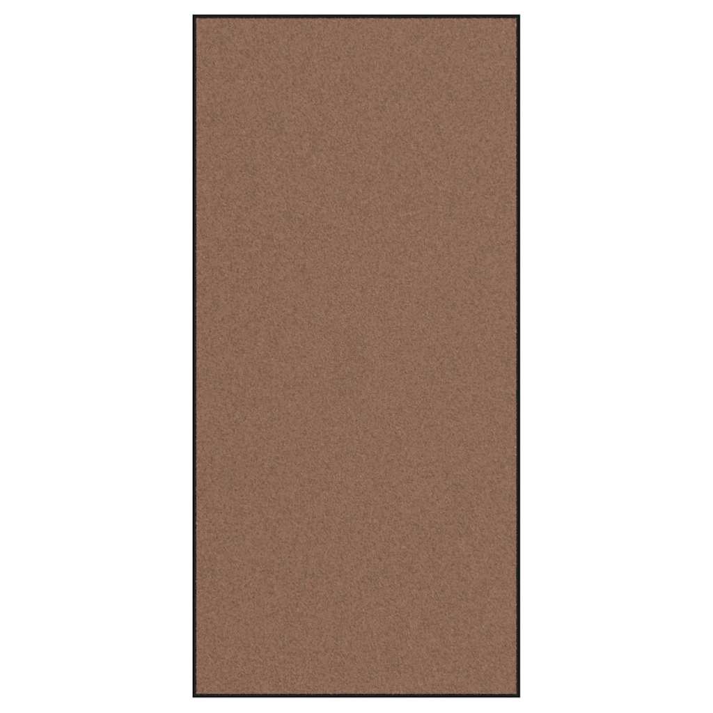 Doormat Drugo Rjava in črna 120 x 250 cm Polipropilen in vinil