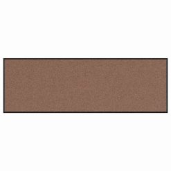 Doormat Drugo Rjava in črna 60 x 180 cm Polipropilen in vinil