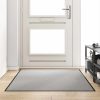 Doormat Drugo Siva in črna 120 x 180 cm Polipropilen in vinil