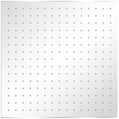 Glava za Tuš Nerjaveče Jeklo 40x40 cm Kvadratna
