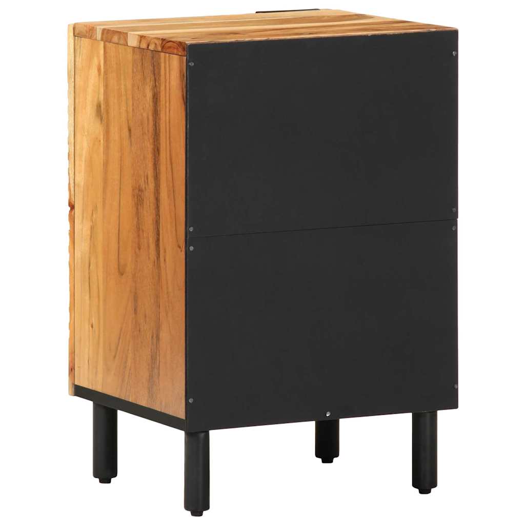 Kopalniška omara za umivalnik s polico z vrati Konstruiran les