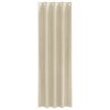 Zatemnitvene zavese 2 pcs krema 140 x 260 cm Žamet